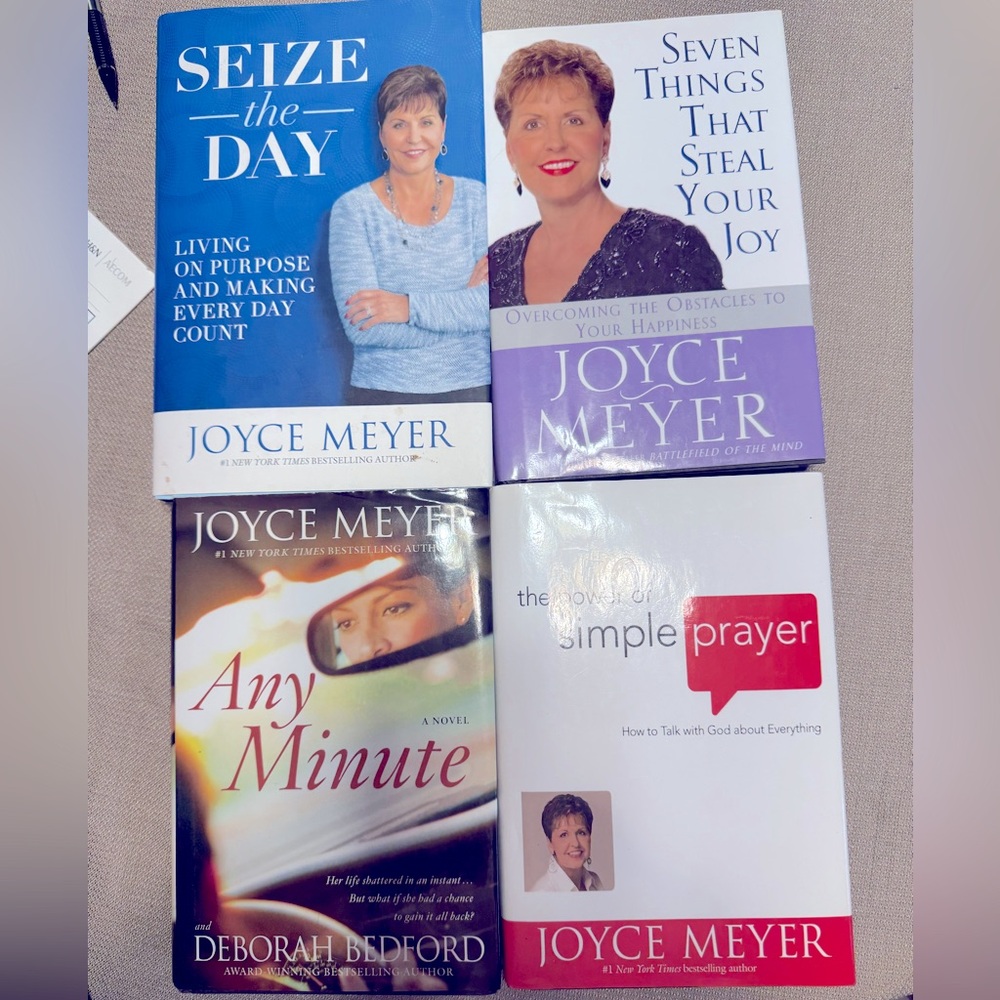 Joyce Meyers Books 
Good Read